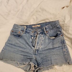 Classic Blue Denim Women's Shorts